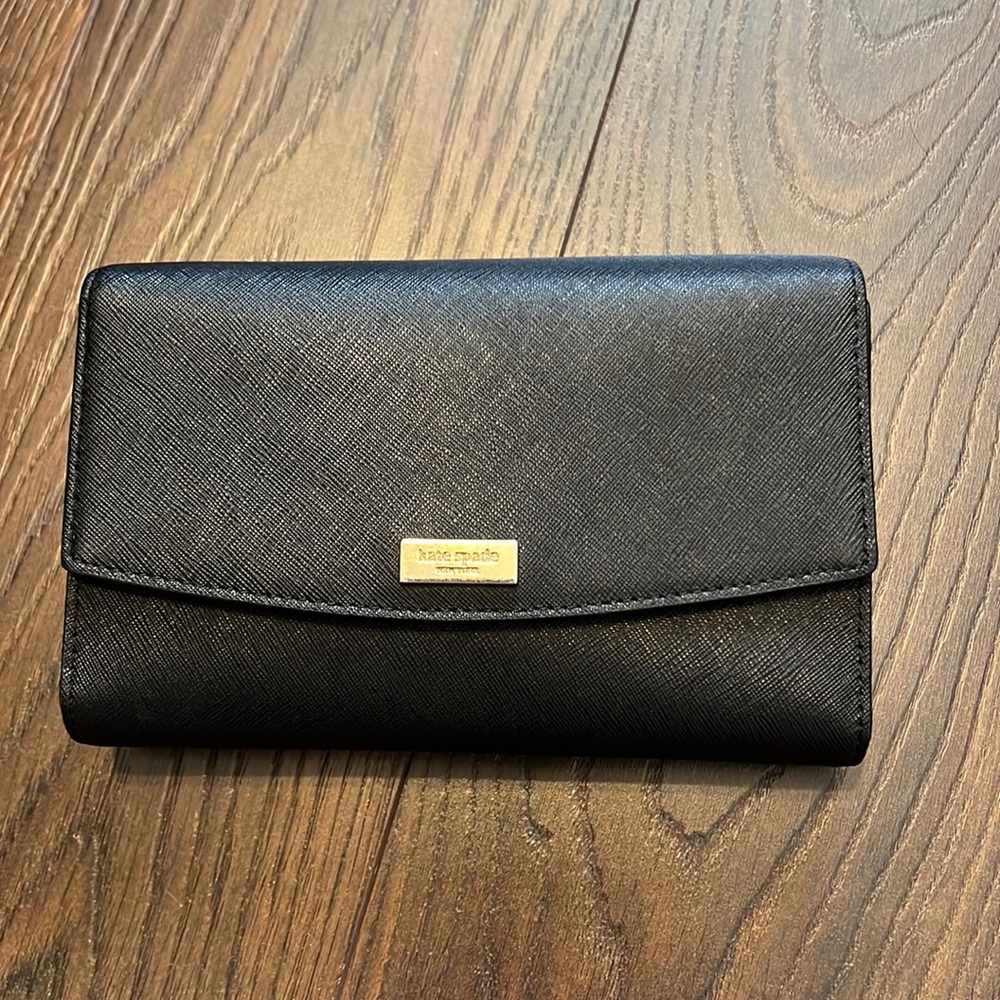 KATE SPADE♠️ clutch (Black)